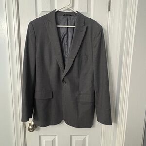 Banana Republic Men’s Tailored Fit Gray Wool Blend Blazer 42R